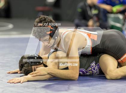 Thumbnail 2 in CIF State Boys Wrestling Championships (Championship Round 1) photogallery.