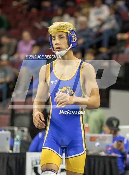 Thumbnail 1 in CIF State Boys Wrestling Championships (Championship Round 1) photogallery.