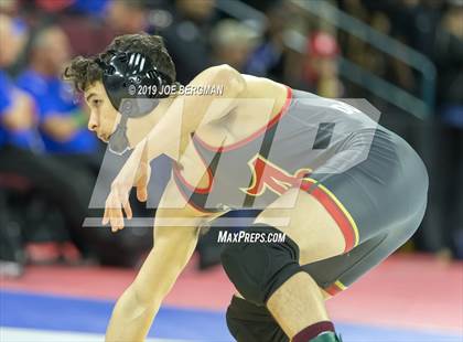 Thumbnail 1 in CIF State Boys Wrestling Championships (Championship Round 1) photogallery.