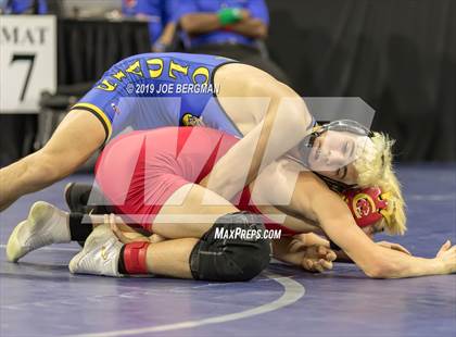 Thumbnail 1 in CIF State Boys Wrestling Championships (Championship Round 1) photogallery.