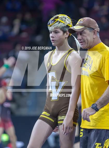 Thumbnail 3 in CIF State Boys Wrestling Championships (Championship Round 1) photogallery.