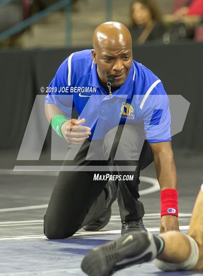 Thumbnail 1 in CIF State Boys Wrestling Championships (Championship Round 1) photogallery.