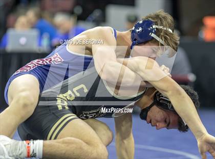 Thumbnail 2 in CIF State Boys Wrestling Championships (Championship Round 1) photogallery.