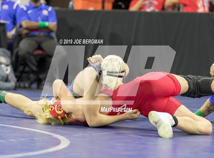 Thumbnail 1 in CIF State Boys Wrestling Championships (Championship Round 1) photogallery.