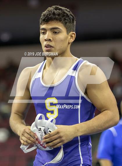 Thumbnail 2 in CIF State Boys Wrestling Championships (Championship Round 1) photogallery.