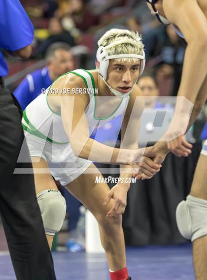 Thumbnail 1 in CIF State Boys Wrestling Championships (Championship Round 1) photogallery.