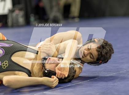 Thumbnail 2 in CIF State Boys Wrestling Championships (Championship Round 1) photogallery.