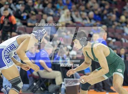 Thumbnail 2 in CIF State Boys Wrestling Championships (Championship Round 1) photogallery.