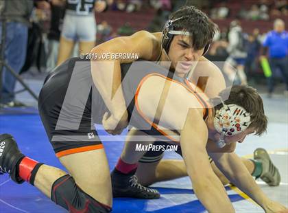 Thumbnail 2 in CIF State Boys Wrestling Championships (Championship Round 1) photogallery.