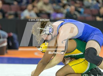 Thumbnail 1 in CIF State Boys Wrestling Championships (Championship Round 1) photogallery.