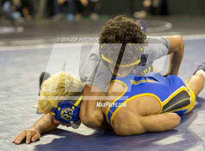 Thumbnail 2 in CIF State Boys Wrestling Championships (Championship Round 1) photogallery.