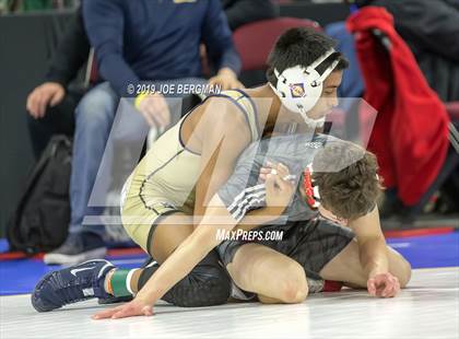 Thumbnail 2 in CIF State Boys Wrestling Championships (Championship Round 1) photogallery.