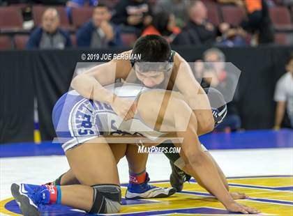 Thumbnail 2 in CIF State Boys Wrestling Championships (Championship Round 1) photogallery.