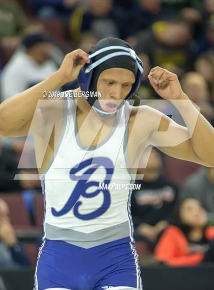 Thumbnail 1 in CIF State Boys Wrestling Championships (Championship Round 1) photogallery.