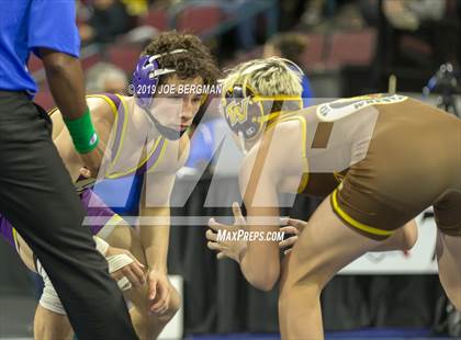 Thumbnail 2 in CIF State Boys Wrestling Championships (Championship Round 1) photogallery.