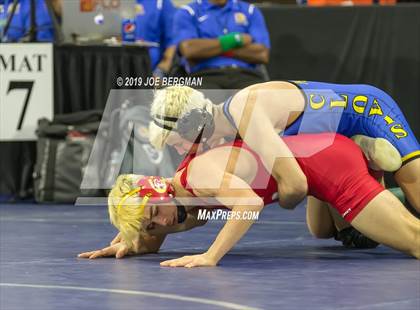 Thumbnail 1 in CIF State Boys Wrestling Championships (Championship Round 1) photogallery.