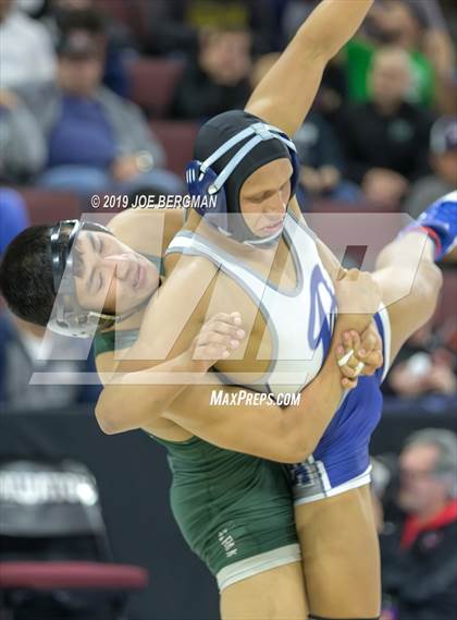 Thumbnail 3 in CIF State Boys Wrestling Championships (Championship Round 1) photogallery.