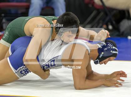 Thumbnail 1 in CIF State Boys Wrestling Championships (Championship Round 1) photogallery.