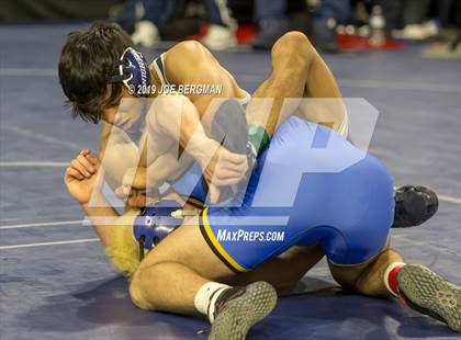 Thumbnail 1 in CIF State Boys Wrestling Championships (Championship Round 1) photogallery.