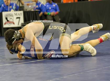Thumbnail 1 in CIF State Boys Wrestling Championships (Championship Round 1) photogallery.