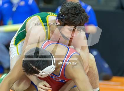 Thumbnail 1 in CIF State Boys Wrestling Championships (Championship Round 1) photogallery.