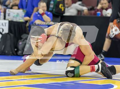 Thumbnail 1 in CIF State Boys Wrestling Championships (Championship Round 1) photogallery.