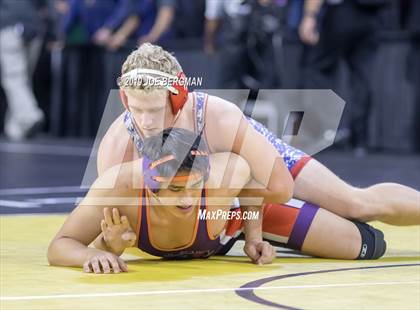 Thumbnail 2 in CIF State Boys Wrestling Championships (Championship Round 1) photogallery.