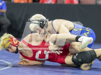 Thumbnail 2 in CIF State Boys Wrestling Championships (Championship Round 1) photogallery.