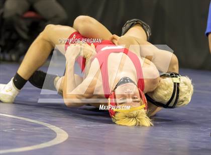 Thumbnail 1 in CIF State Boys Wrestling Championships (Championship Round 1) photogallery.
