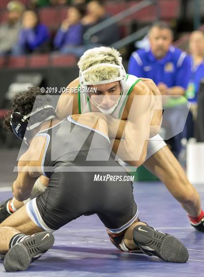 Thumbnail 1 in CIF State Boys Wrestling Championships (Championship Round 1) photogallery.