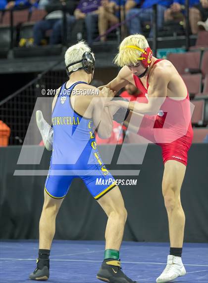 Thumbnail 1 in CIF State Boys Wrestling Championships (Championship Round 1) photogallery.