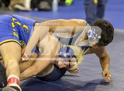 Thumbnail 3 in CIF State Boys Wrestling Championships (Championship Round 1) photogallery.