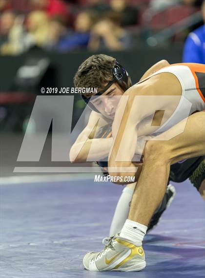 Thumbnail 2 in CIF State Boys Wrestling Championships (Championship Round 1) photogallery.