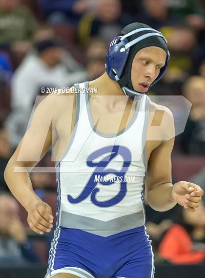 Thumbnail 2 in CIF State Boys Wrestling Championships (Championship Round 1) photogallery.