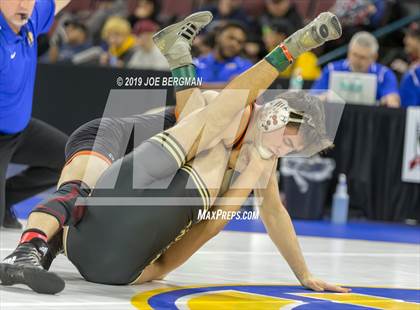 Thumbnail 2 in CIF State Boys Wrestling Championships (Championship Round 1) photogallery.