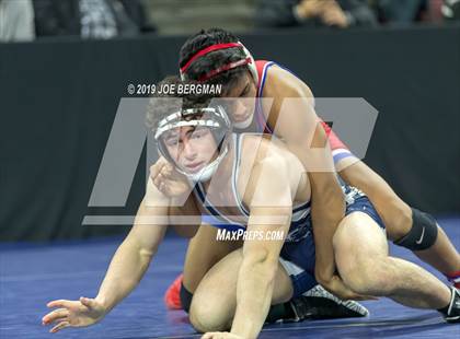 Thumbnail 1 in CIF State Boys Wrestling Championships (Championship Round 1) photogallery.