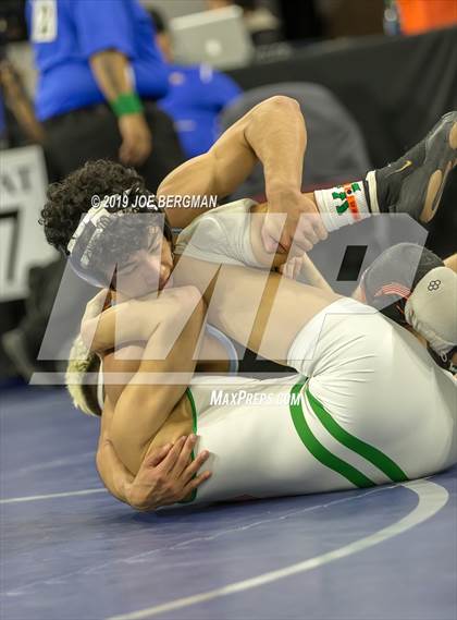 Thumbnail 2 in CIF State Boys Wrestling Championships (Championship Round 1) photogallery.