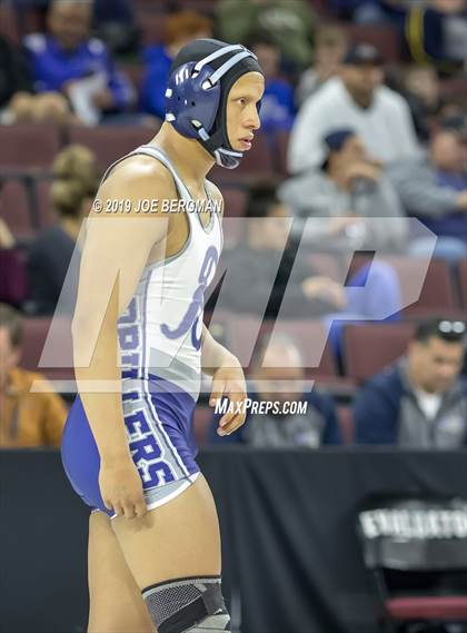 Thumbnail 1 in CIF State Boys Wrestling Championships (Championship Round 1) photogallery.