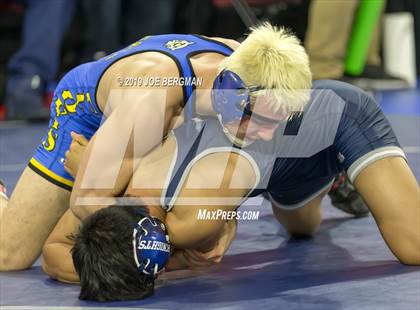 Thumbnail 2 in CIF State Boys Wrestling Championships (Championship Round 1) photogallery.