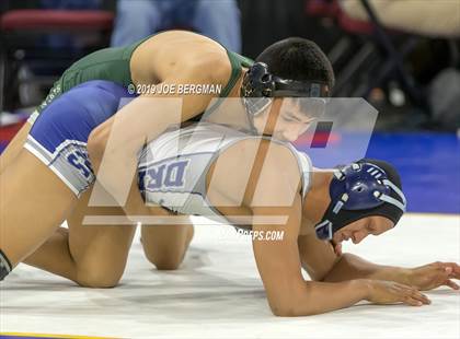 Thumbnail 3 in CIF State Boys Wrestling Championships (Championship Round 1) photogallery.
