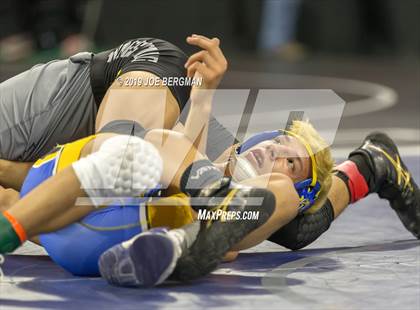 Thumbnail 1 in CIF State Boys Wrestling Championships (Championship Round 1) photogallery.