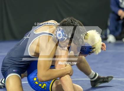 Thumbnail 1 in CIF State Boys Wrestling Championships (Championship Round 1) photogallery.