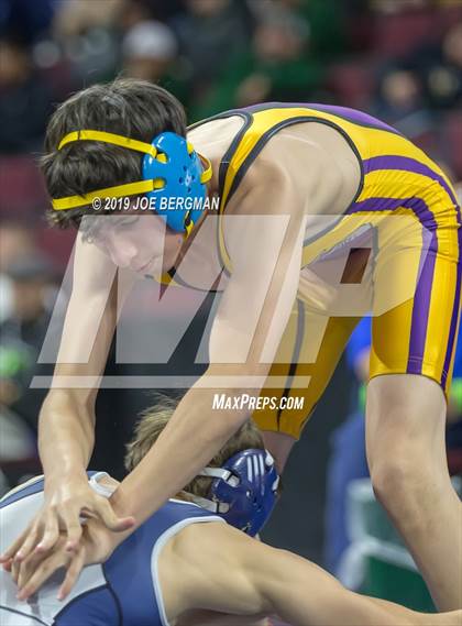 Thumbnail 2 in CIF State Boys Wrestling Championships (Championship Round 1) photogallery.