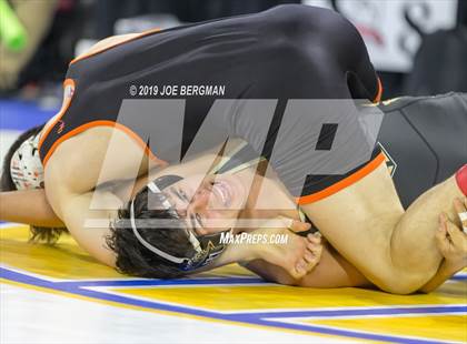Thumbnail 1 in CIF State Boys Wrestling Championships (Championship Round 1) photogallery.