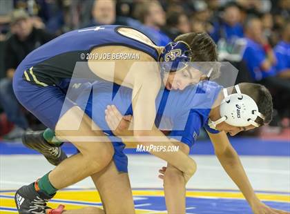 Thumbnail 1 in CIF State Boys Wrestling Championships (Championship Round 1) photogallery.