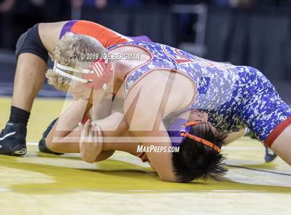 Thumbnail 1 in CIF State Boys Wrestling Championships (Championship Round 1) photogallery.