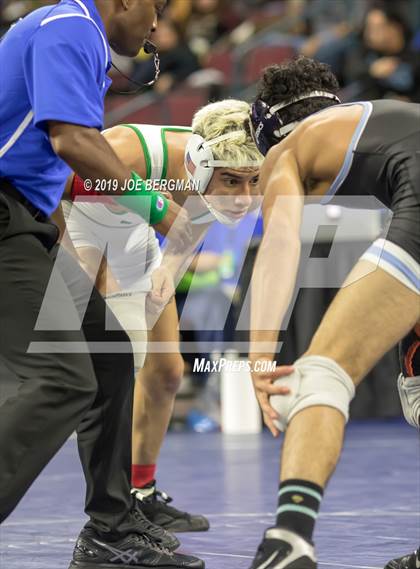 Thumbnail 2 in CIF State Boys Wrestling Championships (Championship Round 1) photogallery.