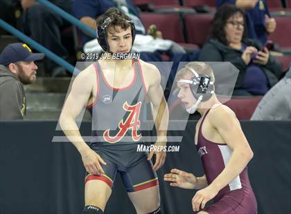 Thumbnail 1 in CIF State Boys Wrestling Championships (Championship Round 1) photogallery.