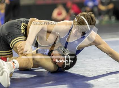 Thumbnail 3 in CIF State Boys Wrestling Championships (Championship Round 1) photogallery.
