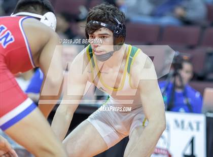 Thumbnail 1 in CIF State Boys Wrestling Championships (Championship Round 1) photogallery.